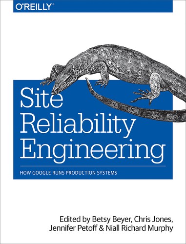 Cover of Site Reliability Engineering by Betsy Beyer, Chris Jones, Jennifer Petoff, Niall Richard Murphy