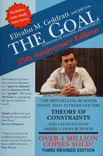 Cover of The Goal by Eliyahu M. Goldratt