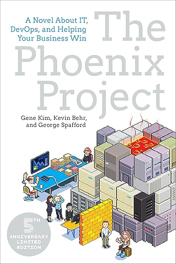 Cover of The Phoenix Project by Gene Kim, Kevin Behr, George Spafford
