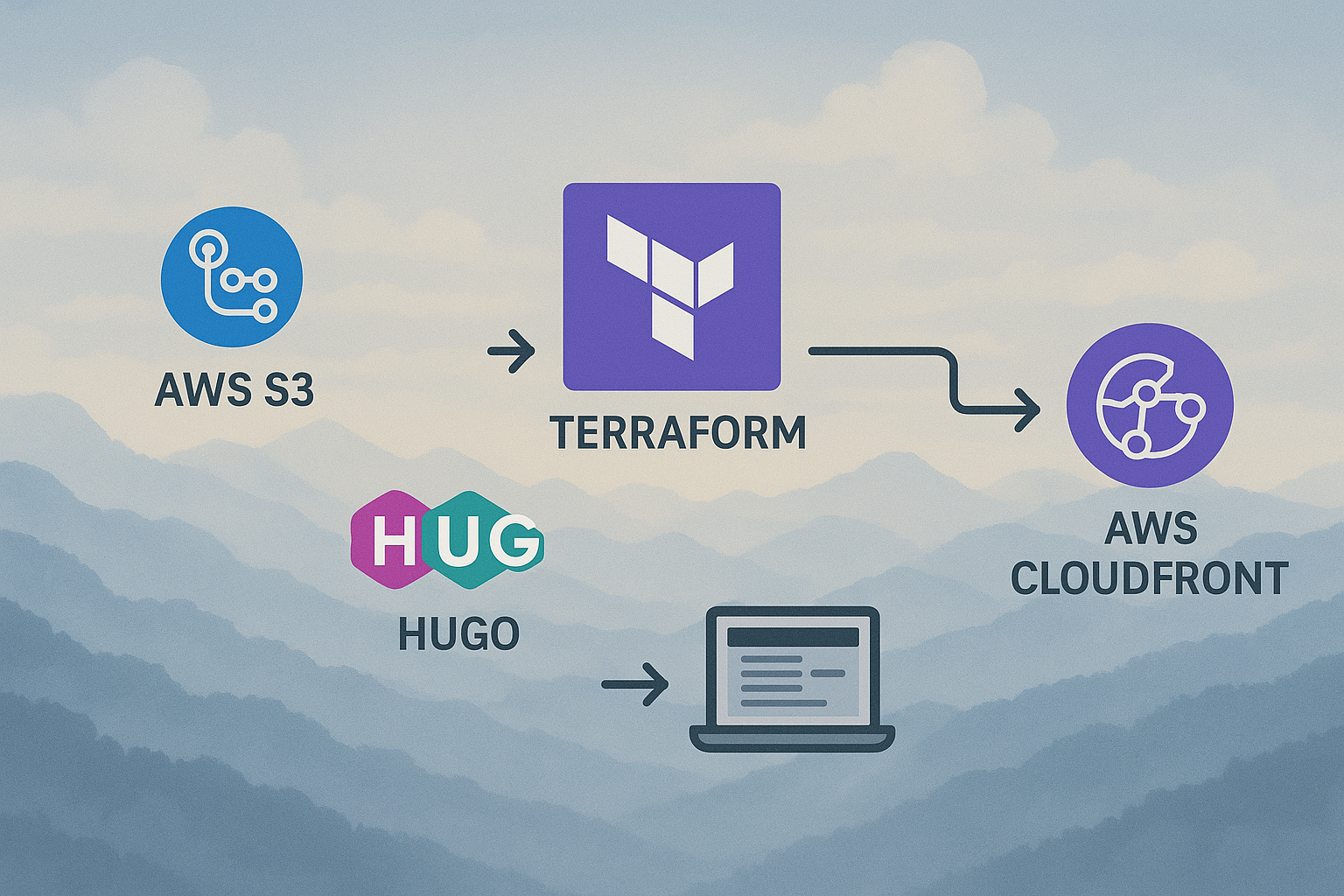 Static site with S3 and CloudFront